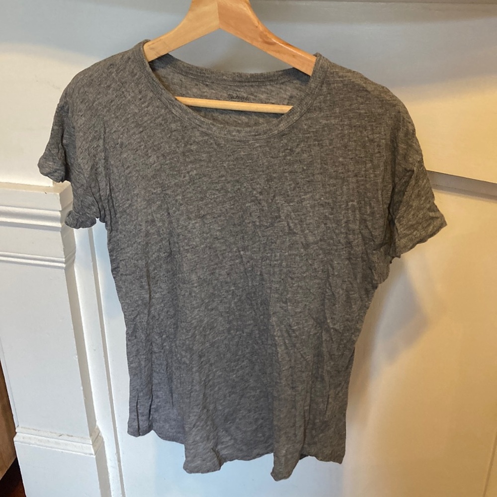 Madewell Whisper Cotton Rib-Crewneck Tee
